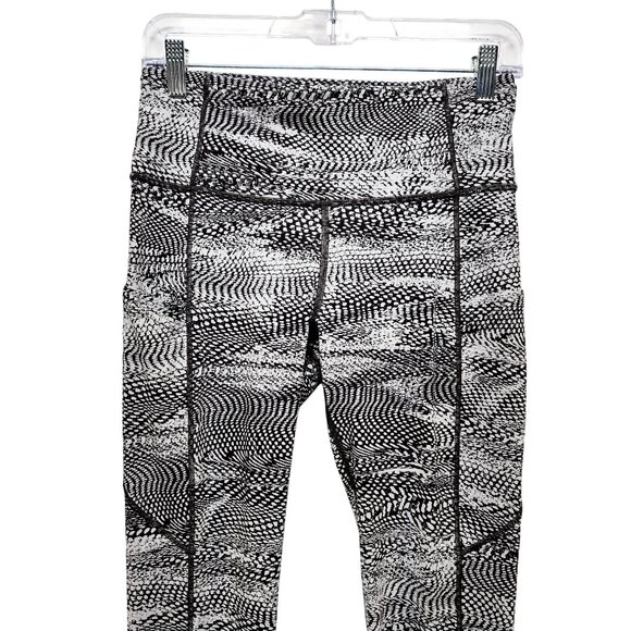 Lululemon Fast Free Size 8 Tight II Nulux Women’s 2 Gray Swerve Vapor Metal - Picture 4 of 12